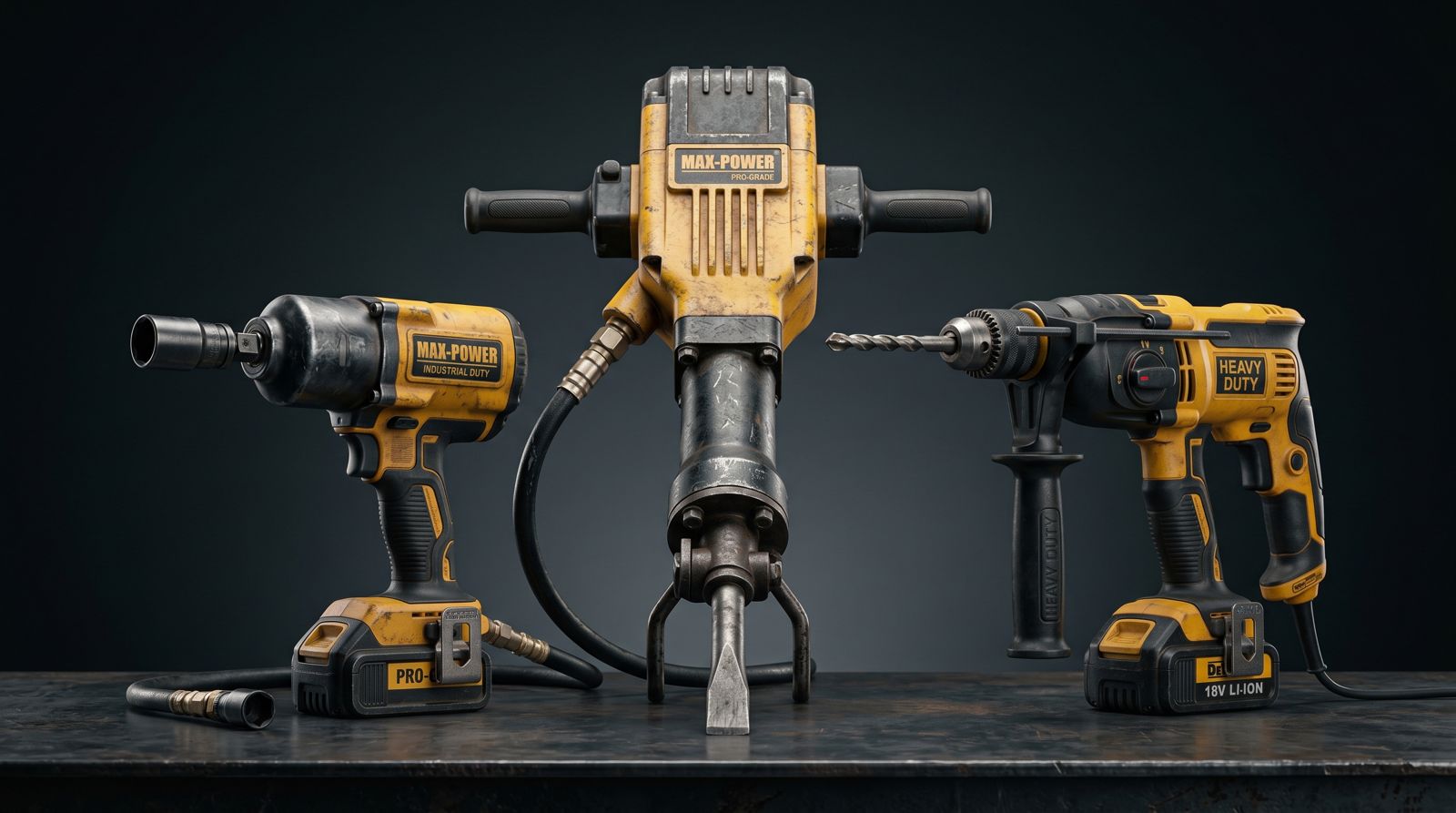 Outillage pneumatique & matériel BTP