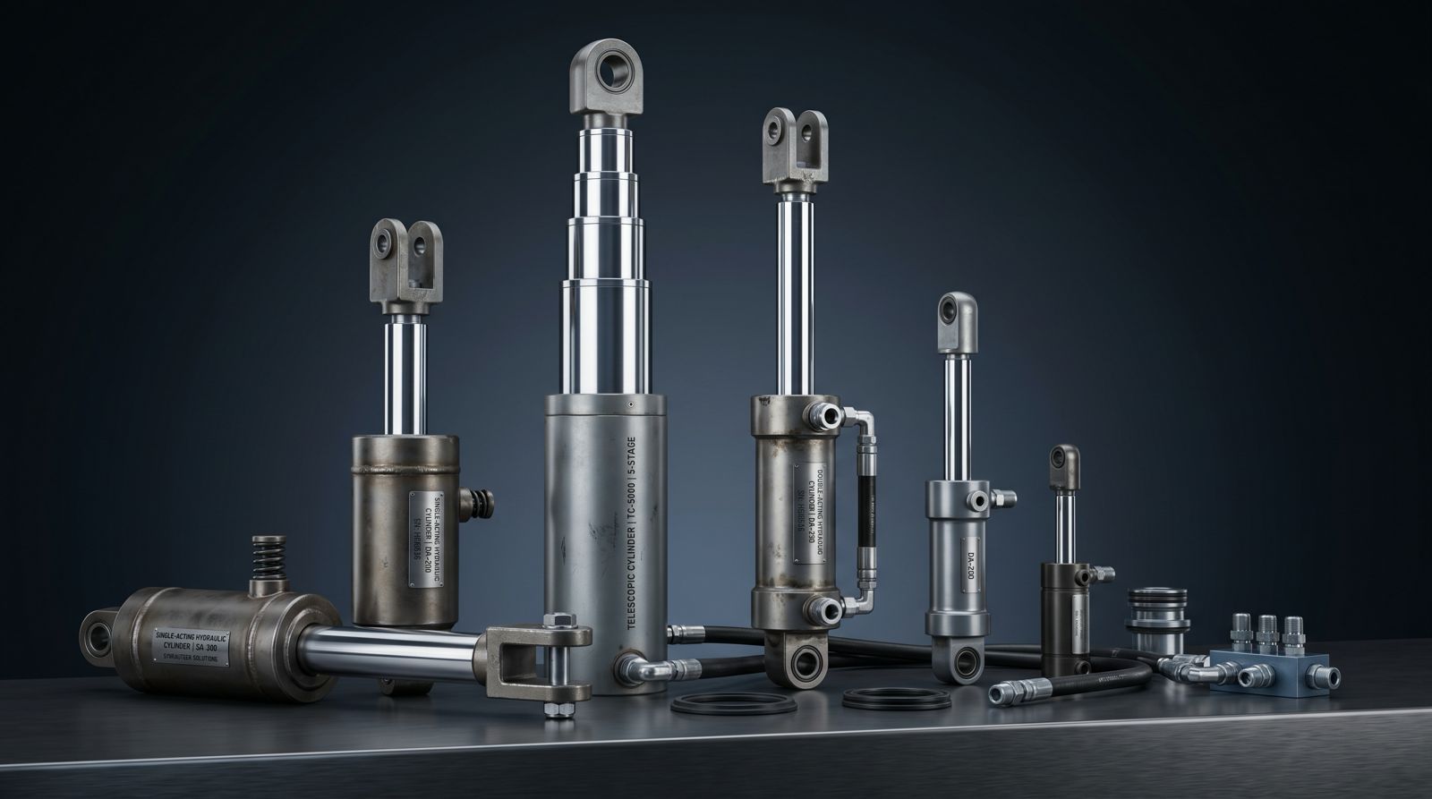 Cylindres hydrauliques