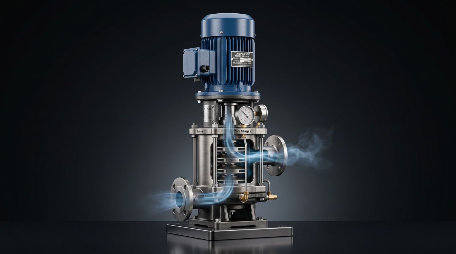 Pompes à turbine